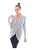 Long Sleeve Criss Cross Drape Front Top - BodiLove | 30% Off First Order - 22