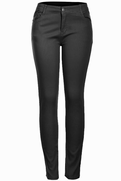Trendy Skinny 5 Pocket Stretch Uniform Pants - BodiLove | 30% Off First Order
 - 1