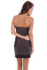Contrast Sweetheart Strapless Body Con Dress - BodiLove | 30% Off First Order
 - 4