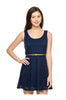 Belted Fit & Flare Lace Cocktail Dress - BodiLove | 30% Off First Order
 - 3