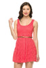 Belted Fit & Flare Lace Cocktail Dress - BodiLove | 30% Off First Order
 - 5
