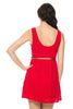 Belted Fit & Flare Lace Cocktail Dress - BodiLove | 30% Off First Order
 - 9