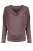 Long Dolman Sleeve Top W/ Cowl Neck - BodiLove | 30% Off First Order
 - 4