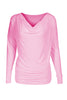 Long Dolman Sleeve Top W/ Cowl Neck - BodiLove | 30% Off First Order
 - 49