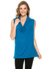 Sleeveless Cowl Neck Tunic Top - BodiLove | 30% Off First Order
 - 5