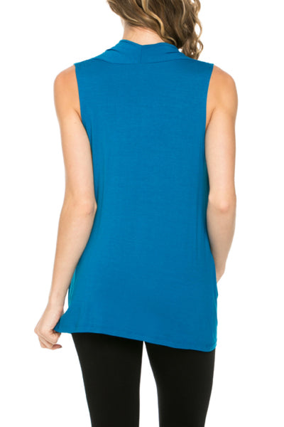 Sleeveless Cowl Neck Tunic Top – BodiLove Fashion Store