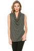 Sleeveless Cowl Neck Tunic Top - BodiLove | 30% Off First Order
 - 13