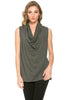 Sleeveless Cowl Neck Tunic Top - BodiLove | 30% Off First Order
 - 13
