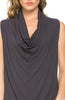 Sleeveless Cowl Neck Tunic Top - BodiLove | 30% Off First Order
 - 31