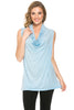 Sleeveless Cowl Neck Tunic Top - BodiLove | 30% Off First Order
 - 40