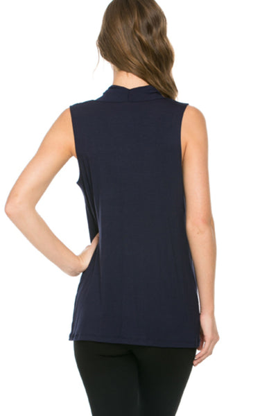 Sleeveless Cowl Neck Tunic Top – BodiLove Fashion Store