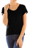 Short Sleeve Hi-Low Boyfriend T-Shirt - BodiLove | 30% Off First Order
 - 1