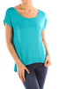 Short Sleeve Hi-Low Boyfriend T-Shirt - BodiLove | 30% Off First Order
 - 9