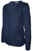 Long Sleeve V-Neck Button Up Cardigan - BodiLove | 30% Off First Order - 1 | Navy