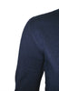 Long Sleeve V-Neck Button Up Cardigan - BodiLove | 30% Off First Order - 3 | Navy