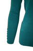 Long Sleeve V-Neck Button Up Cardigan - BodiLove | 30% Off First Order - 76 | Teal