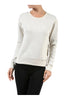 Long Sleeve Pull Over Crew Neck Sweatshirt - BodiLove | 30% Off First Order - 10 | Oatmeal