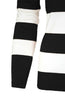 Long Sleeve V-Neck Pullover Cardigan - BodiLove | 30% Off First Order - 21 | Black & White
