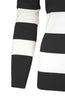 Long Sleeve V-Neck Pullover Cardigan - BodiLove | 30% Off First Order - 30 | Charcoal & White