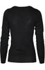 Long Sleeve Crew Neck Pullover Cardigan - BodiLove | 30% Off First Order
 - 30