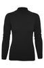 Silk Blend Stretch Knit Mock Turtleneck - BodiLove | 30% Off First Order - 34