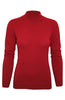 Silk Blend Stretch Knit Mock Turtleneck - BodiLove | 30% Off First Order - 25