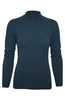 Silk Blend Stretch Knit Mock Turtleneck - BodiLove | 30% Off First Order - 2