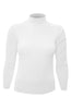 Silk Blend Stretch Knit Mock Turtleneck - BodiLove | 30% Off First Order - 30