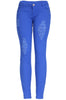 Trendy Colored Distressed Skinny Jeans - BodiLove | 30% Off First Order
 - 17