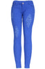 Trendy Colored Distressed Skinny Jeans - BodiLove | 30% Off First Order
 - 16