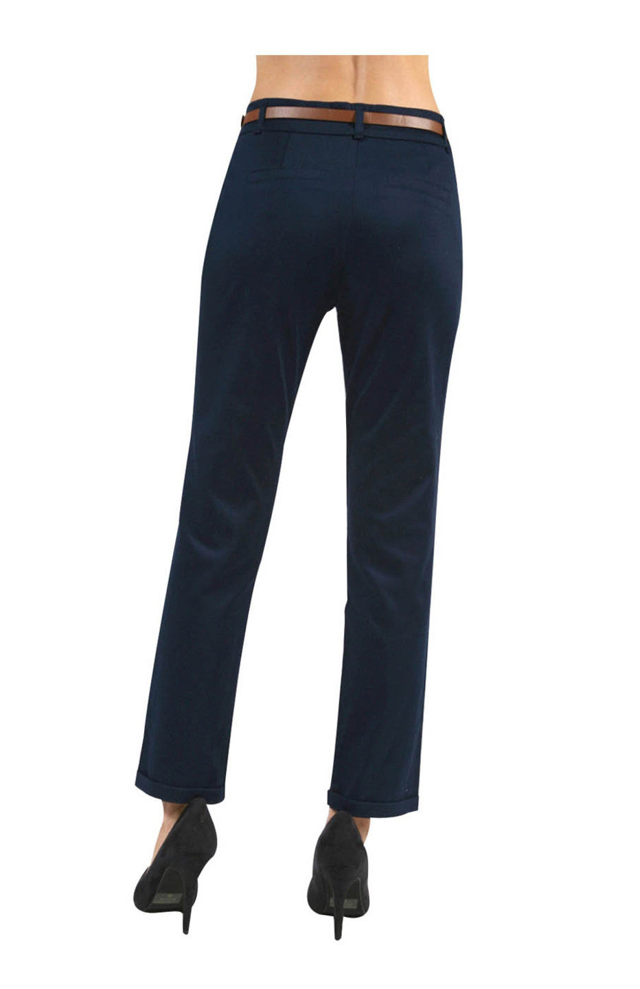 Tailored Professional Dress Pants W/ Belt – BodiLove Fashion Store