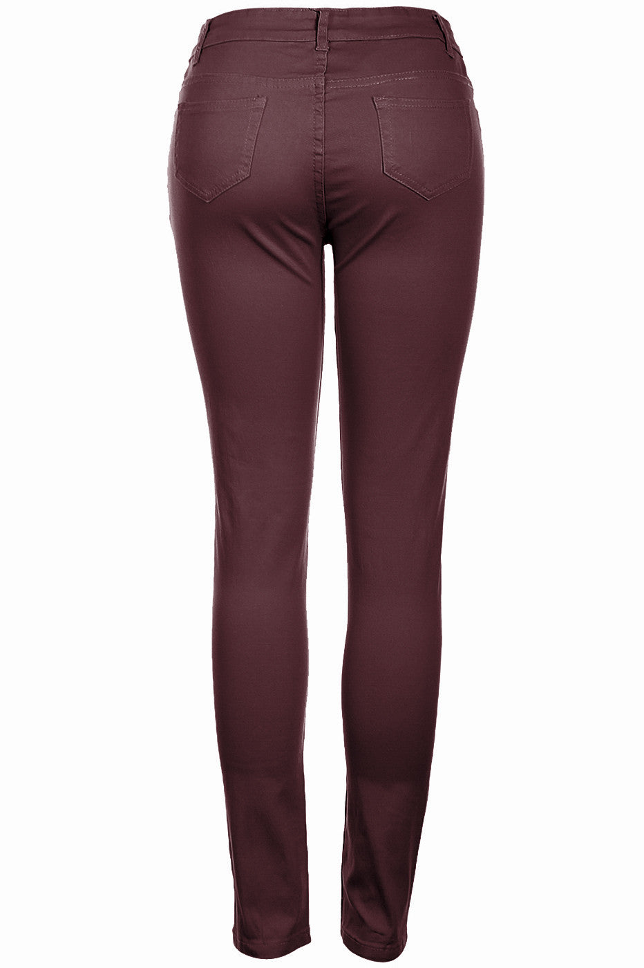 Buy Men Maroon Check Super Slim Fit Casual Trousers Online - 87000 | Peter  England