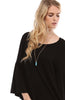 3/4 Bell Sleeve Oversize Tunic Dress - BodiLove | 30% Off First Order
 - 12