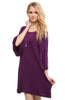 3/4 Bell Sleeve Oversize Tunic Dress - BodiLove | 30% Off First Order
 - 31