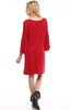 3/4 Bell Sleeve Oversize Tunic Dress - BodiLove | 30% Off First Order
 - 38