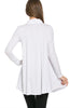 Long Sleeve Cowl Neck A-Line Tunic Dress - BodiLove | 30% Off First Order - 60