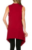 Draped Open Front Jersey Knit Vest - BodiLove | 30% Off First Order
 - 22