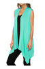 Draped Open Front Jersey Knit Vest - BodiLove | 30% Off First Order
 - 36
