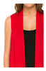 Draped Open Front Jersey Knit Vest - BodiLove | 30% Off First Order
 - 60