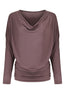 Long Dolman Sleeve Top W/ Cowl Neck - BodiLove | 30% Off First Order
 - 4