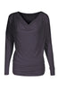Long Dolman Sleeve Top W/ Cowl Neck - BodiLove | 30% Off First Order
 - 14