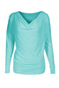 Long Dolman Sleeve Top W/ Cowl Neck - BodiLove | 30% Off First Order
 - 30