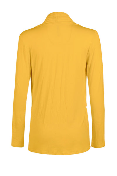 Long Sleeve Criss Cross Drape Front Top – BodiLove Fashion Store