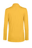 Long Sleeve Criss Cross Drape Front Top - BodiLove | 30% Off First Order - 38 | Mustard