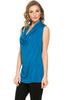 Sleeveless Cowl Neck Tunic Top - BodiLove | 30% Off First Order
 - 7