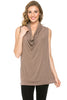 Sleeveless Cowl Neck Tunic Top - BodiLove | 30% Off First Order
 - 9