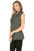 Sleeveless Cowl Neck Tunic Top - BodiLove | 30% Off First Order
 - 15