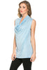 Sleeveless Cowl Neck Tunic Top - BodiLove | 30% Off First Order
 - 42