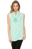 Sleeveless Cowl Neck Tunic Top - BodiLove | 30% Off First Order
 - 52