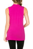 Sleeveless Cowl Neck Tunic Top - BodiLove | 30% Off First Order
 - 61